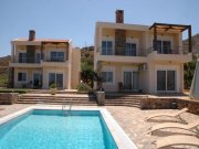 Schisma Eloundas Kreta, Schisma Eloundas: 2-Villen-Anwesen mit Pool und Meerblick in gehobener Gegend zu verkaufen Haus kaufen